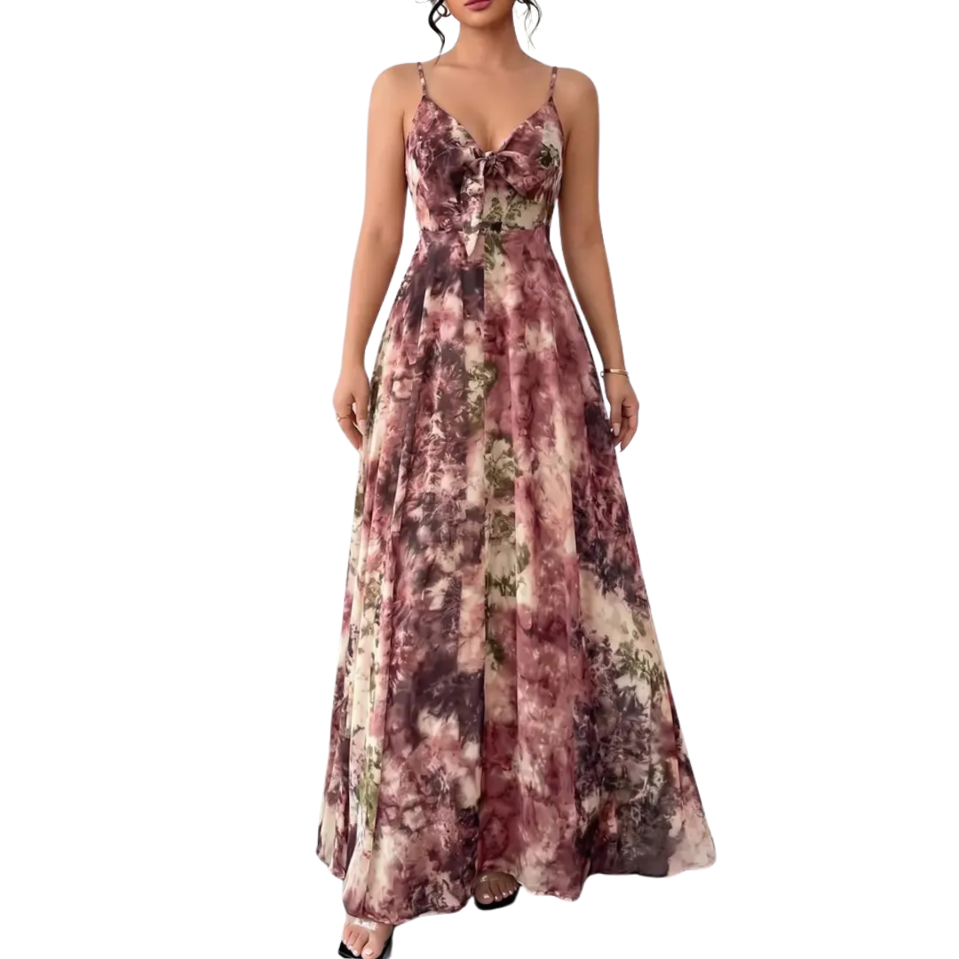 JUNIPER™ – Boho Floral Cami Maxi Dress