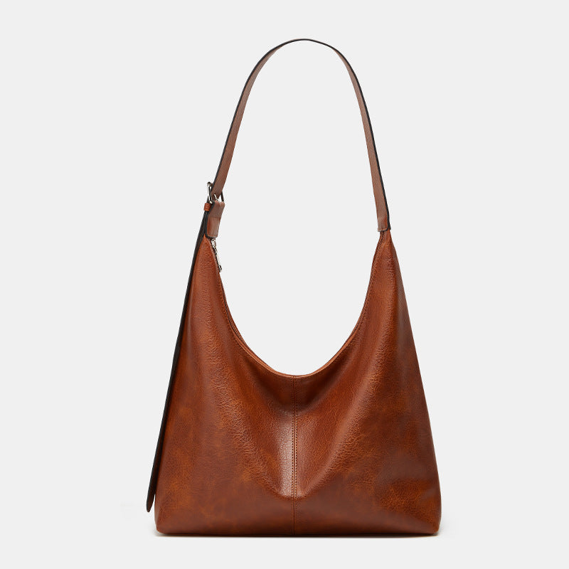 DESIREE™ - Women’s Solid Color PU Leather Shoulder Bag Versatile Daily Shopping & Work Bag