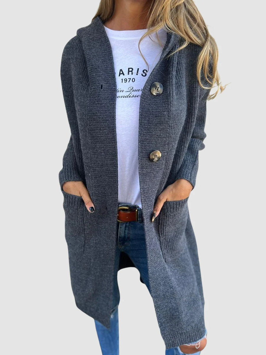 Elle | Cosy Layer Longline Cardigan