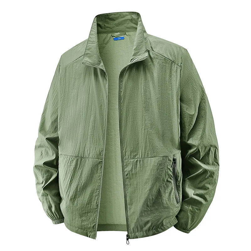 Kahel | Lightweight Zip-Front Utility Jacket