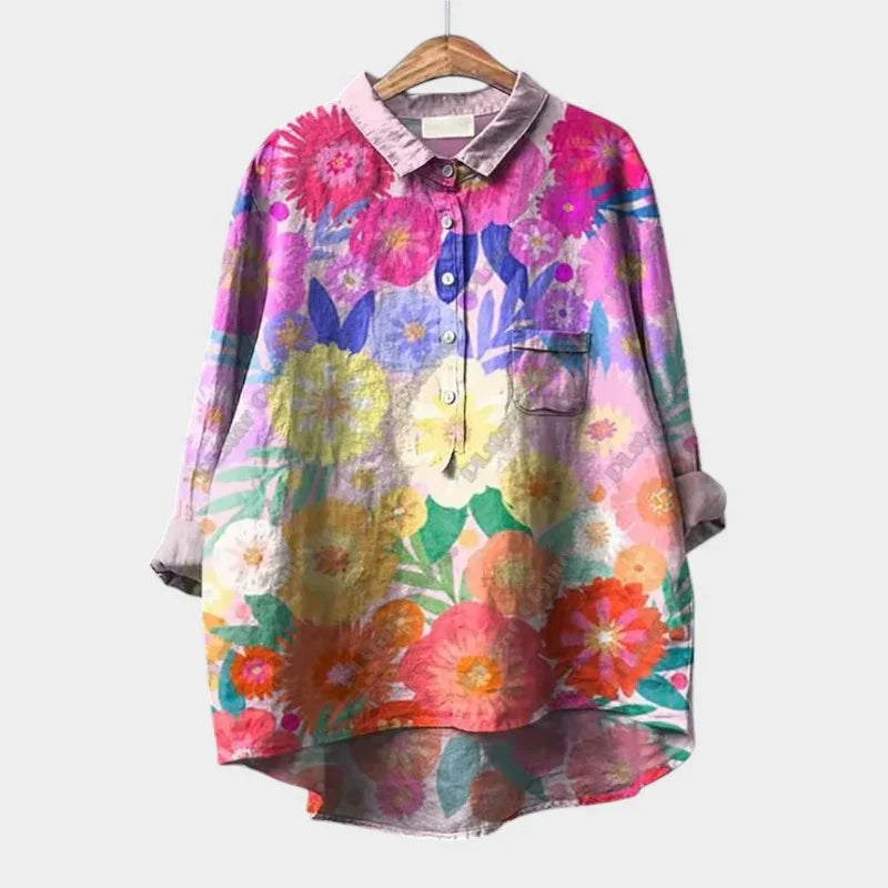 TALLIE™ – Relaxed Printed Blouse