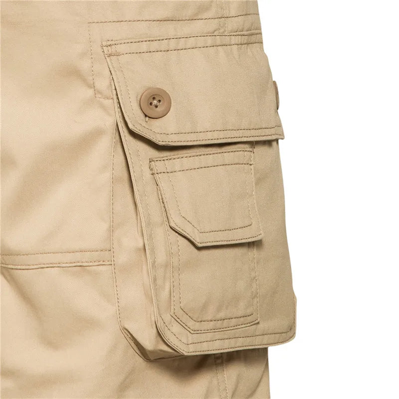 Theo | Multi-Pocket Cargo Shorts