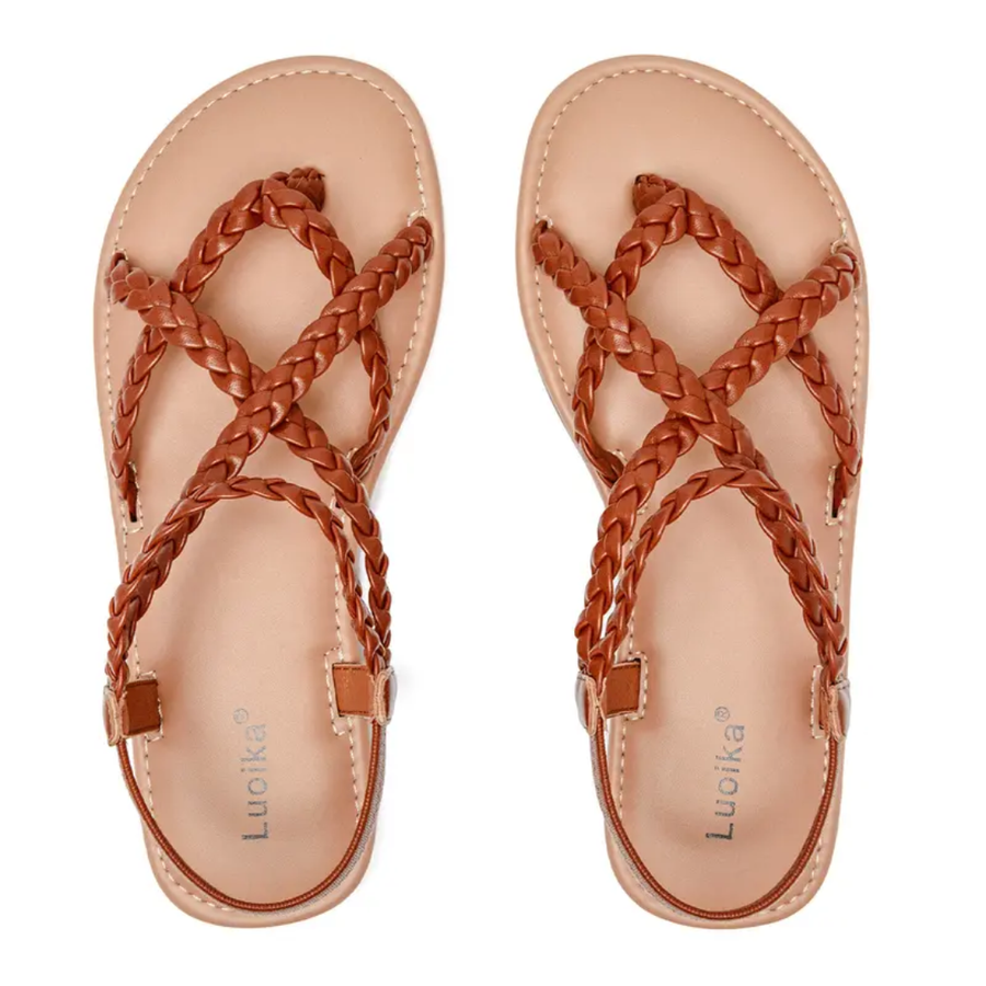 CALYPSO™ – Woven Toe-Loop Flat Sandals
