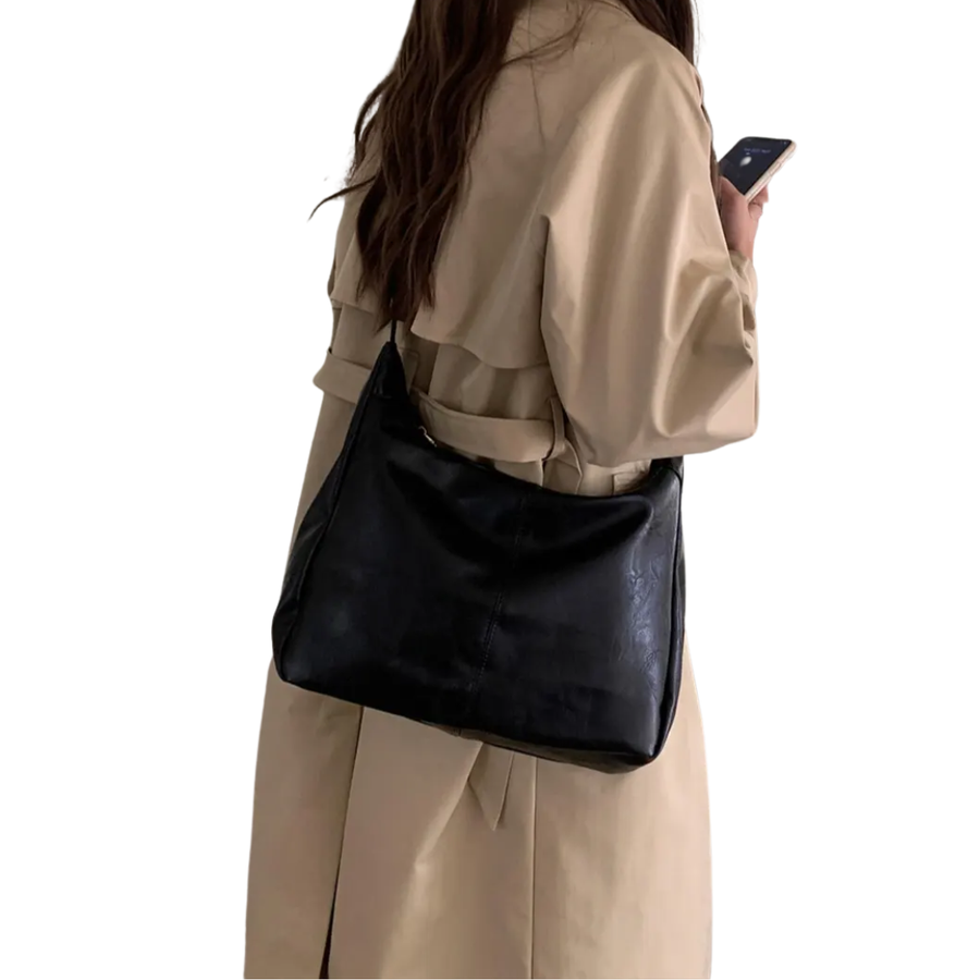NOVALEE™ – Vintage Structured Crossbody Shoulder Bag