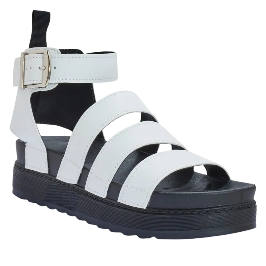SOLSTICE™ – Chunky Sole Strappy Gladiator Sandals