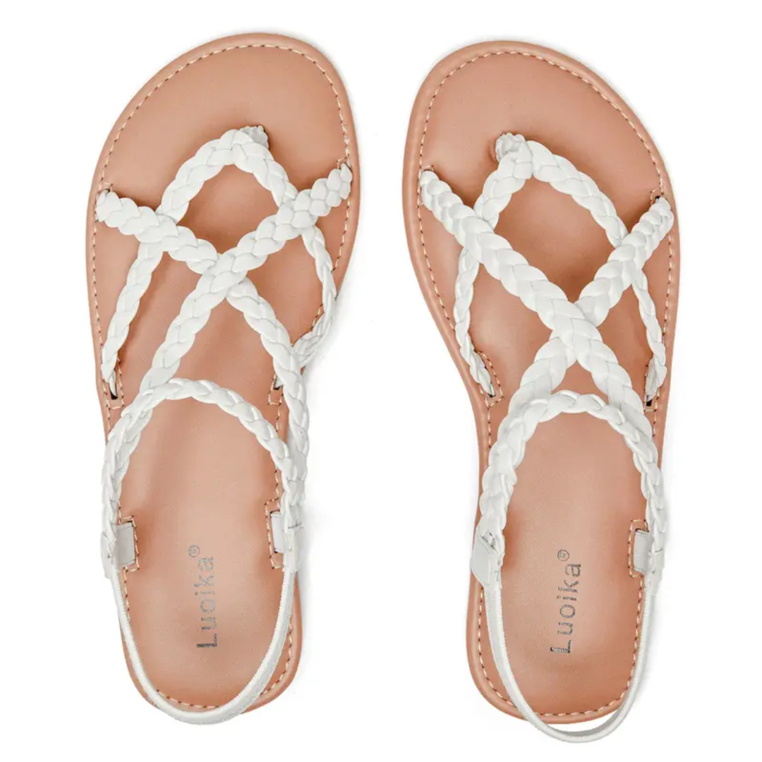 CALYPSO™ – Woven Toe-Loop Flat Sandals