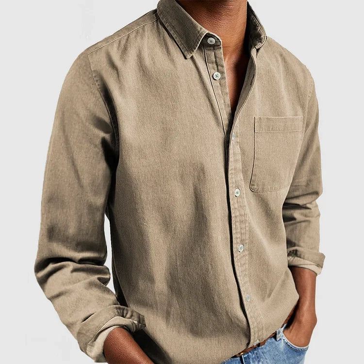 Wesley | Classic Denim Button-Down Shirt