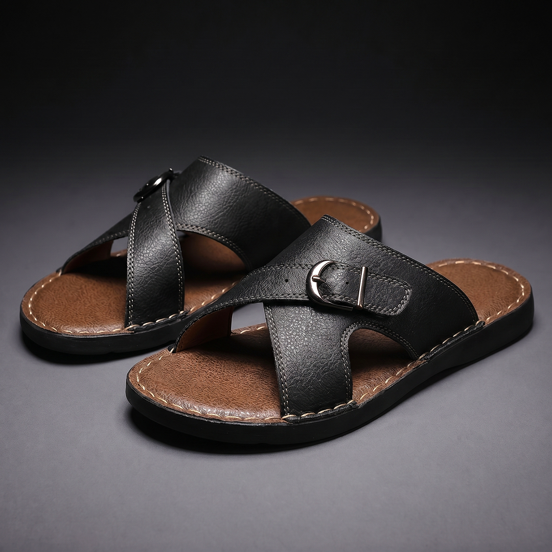 Alexander | Crossover Buckle Sandals