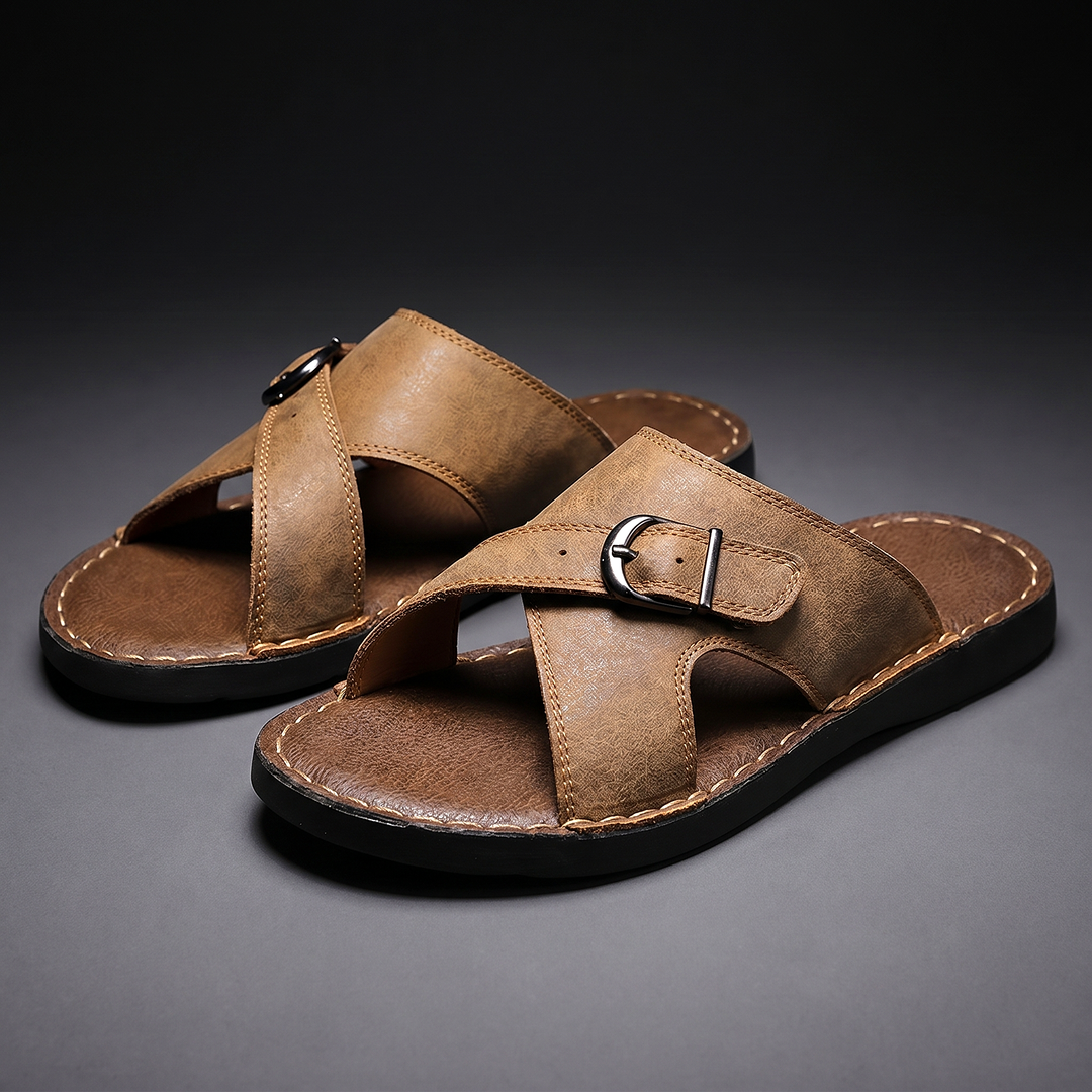 Alexander | Crossover Buckle Sandals