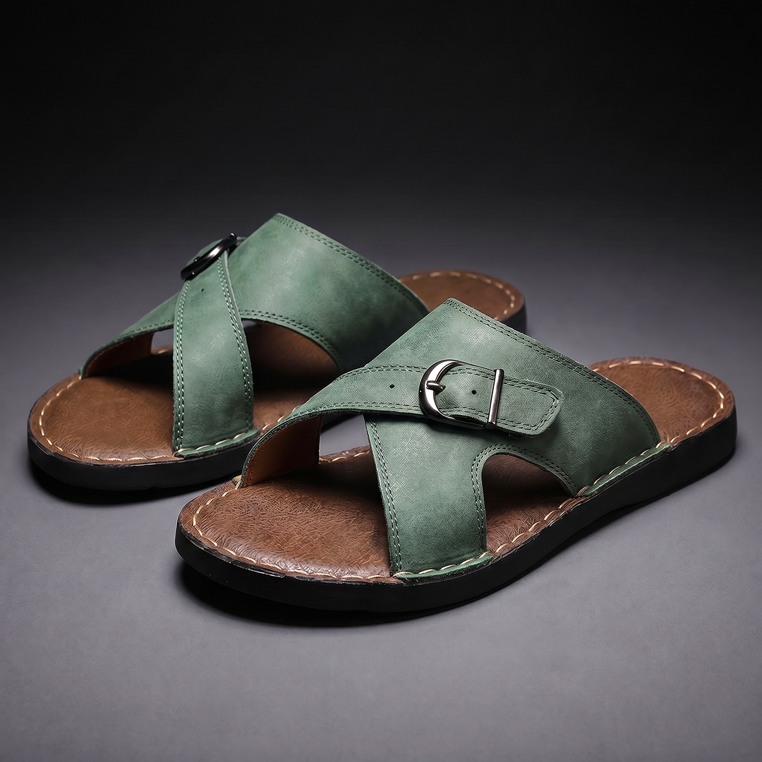 Alexander | Crossover Buckle Sandals