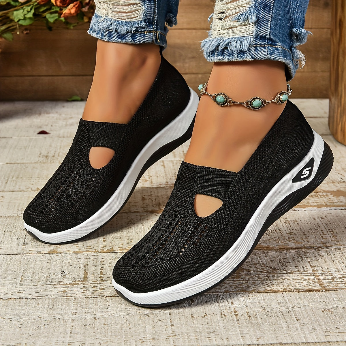 Beatrice | Breathable Slip-On Comfort Trainers