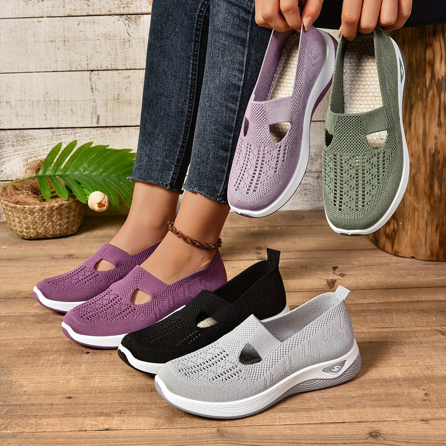 Beatrice | Breathable Slip-On Comfort Trainers