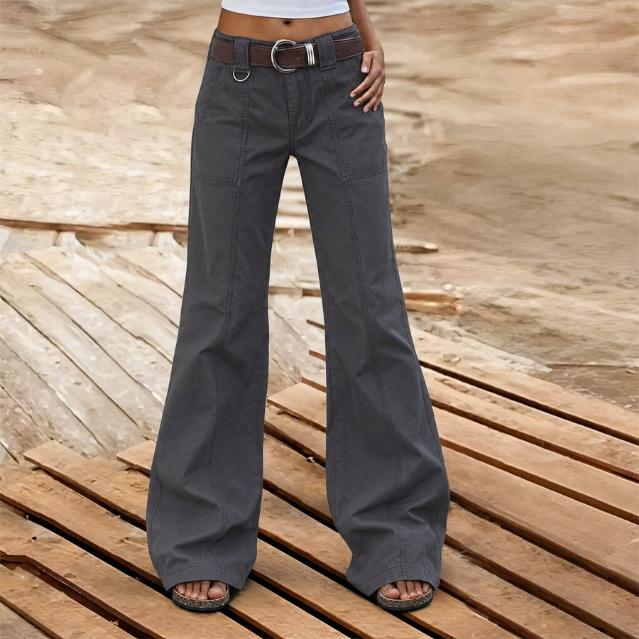Carolyn | Straight Leg Cargo Trouser