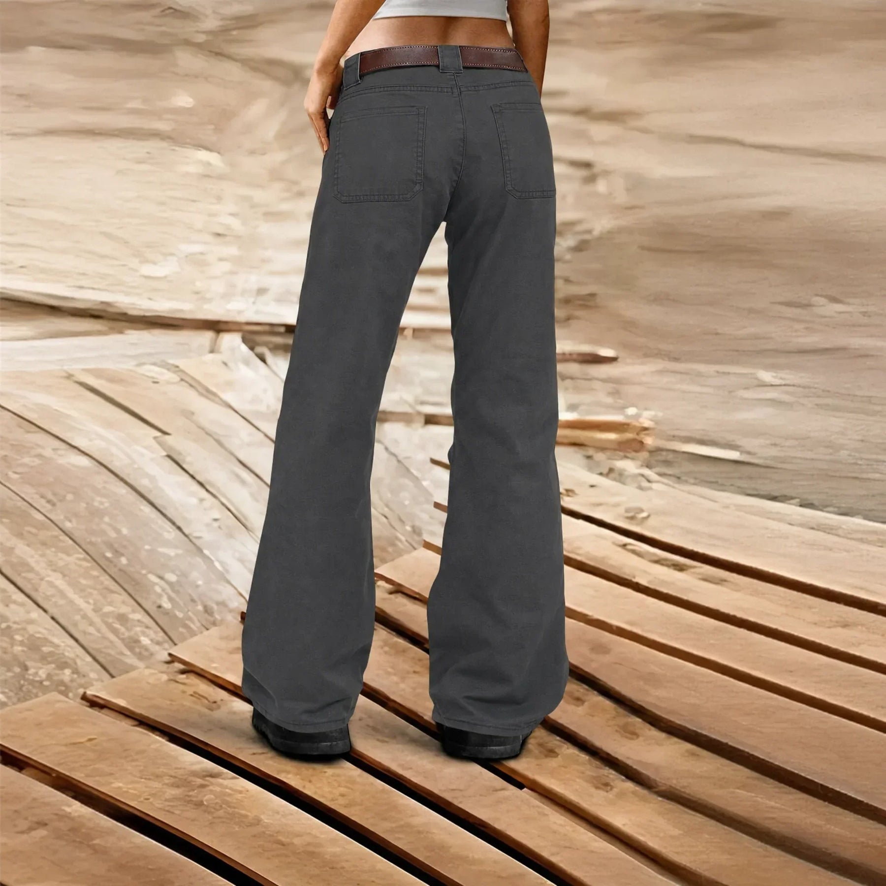 Carolyn | Straight Leg Cargo Trouser