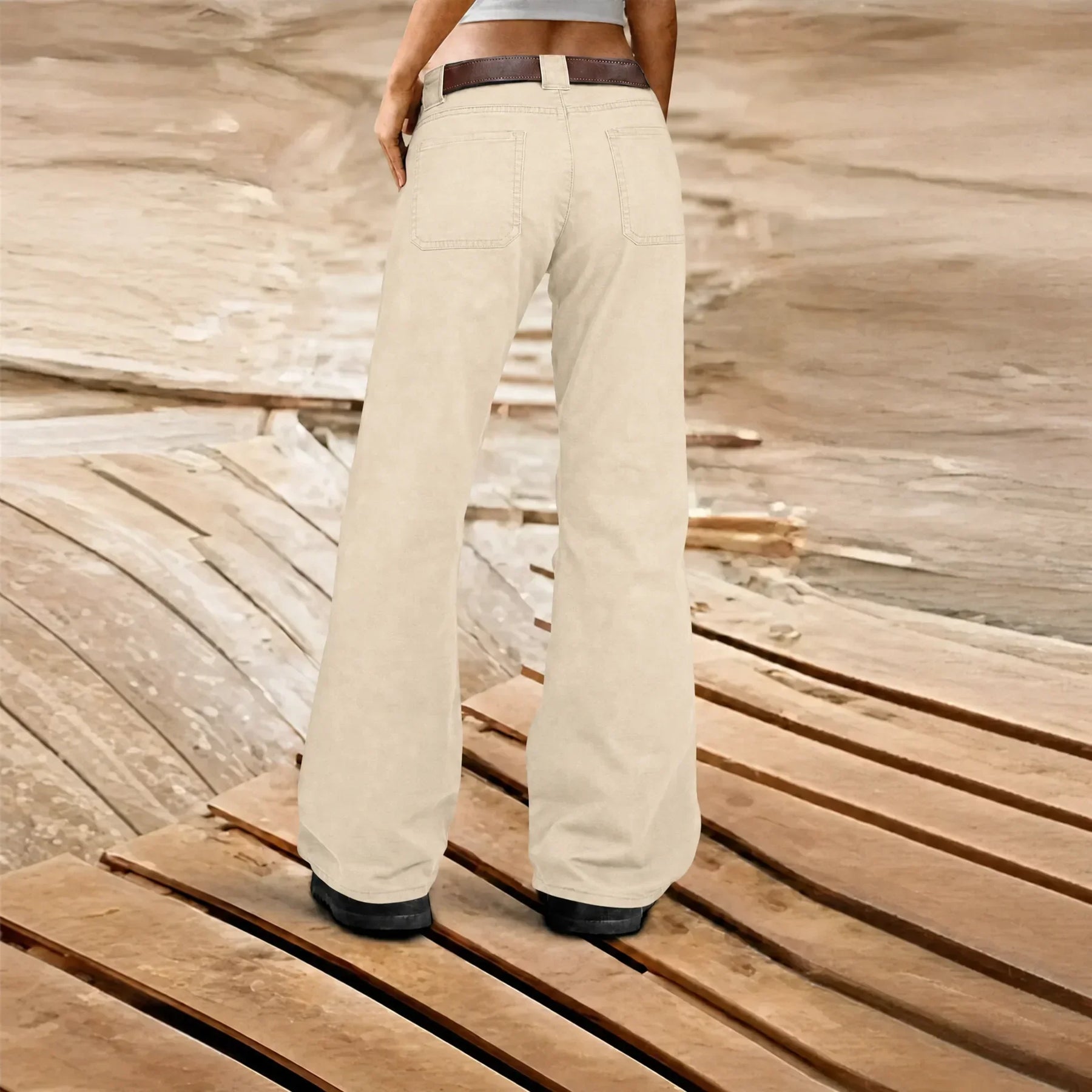 Carolyn | Straight Leg Cargo Trouser