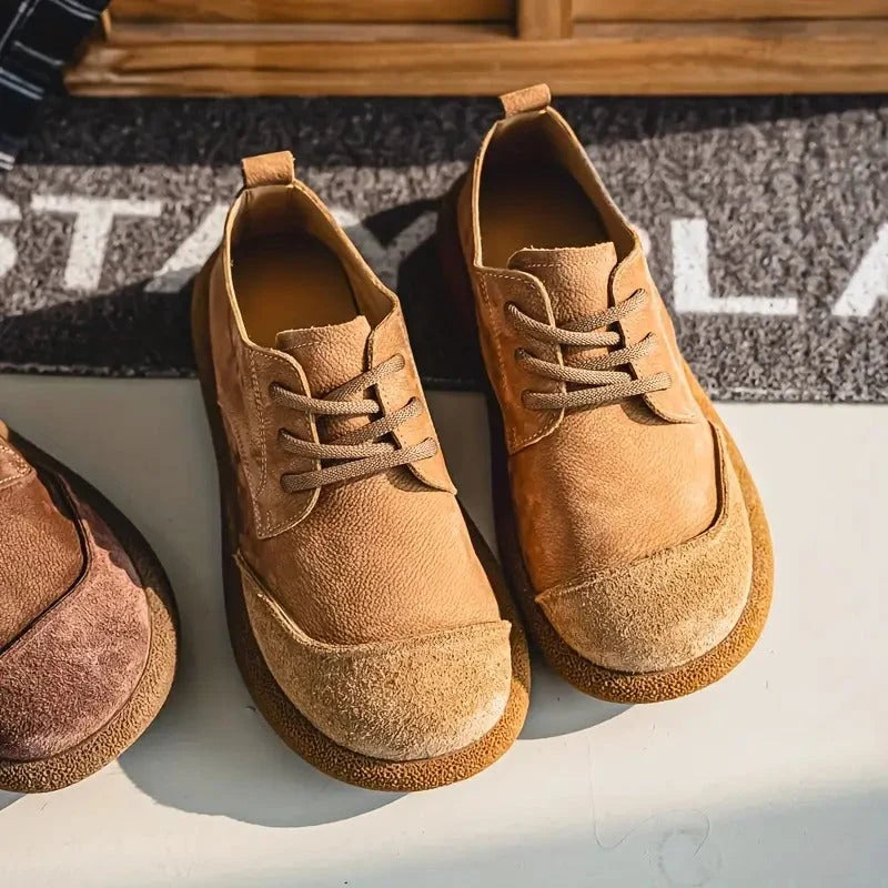 Tristan | All-Day Comfort Leather Derby Shoes