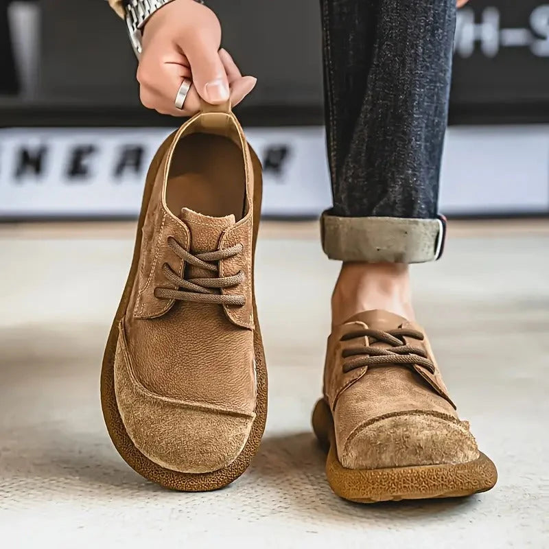 Tristan | All-Day Comfort Leather Derby Shoes