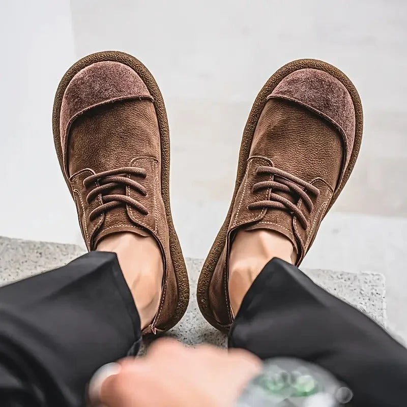 Tristan | All-Day Comfort Leather Derby Shoes