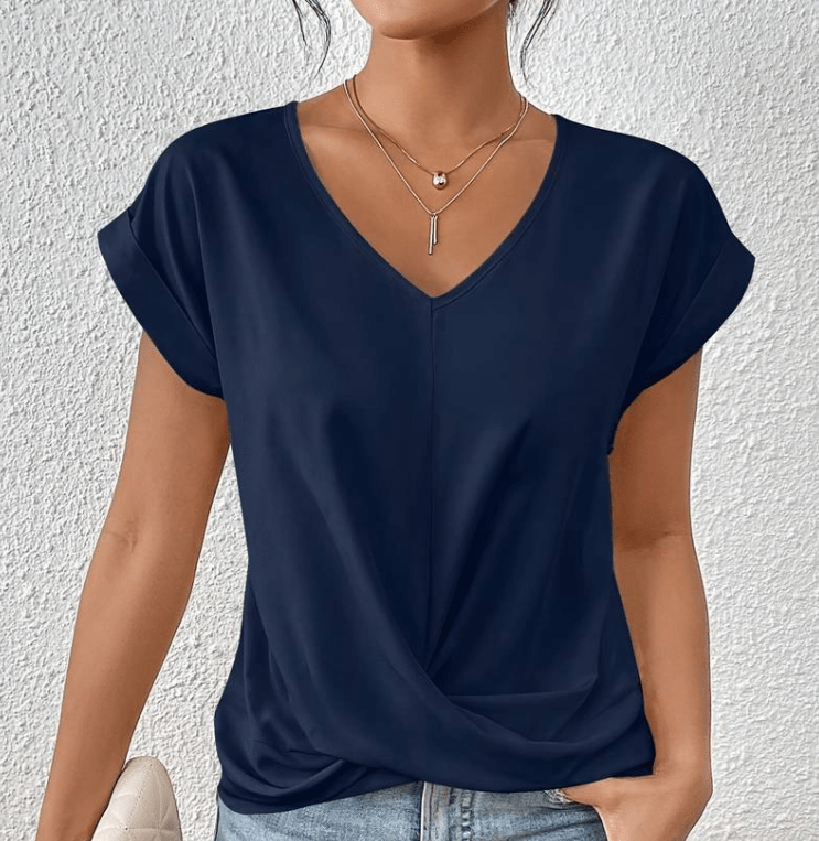 Luna | Tummy-Tucking V-Neck Top