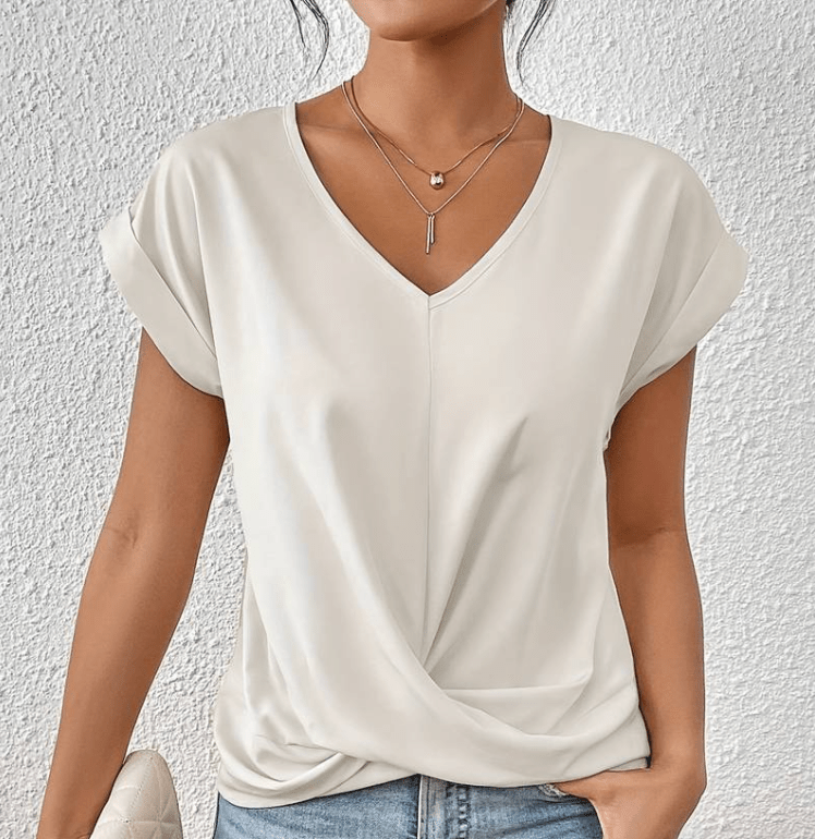 Luna | Tummy-Tucking V-Neck Top