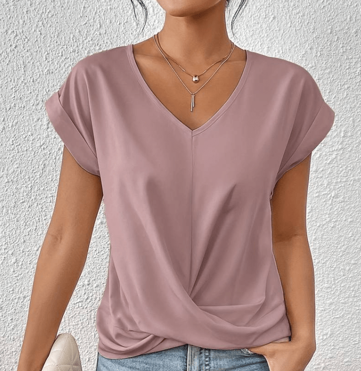 Luna | Tummy-Tucking V-Neck Top