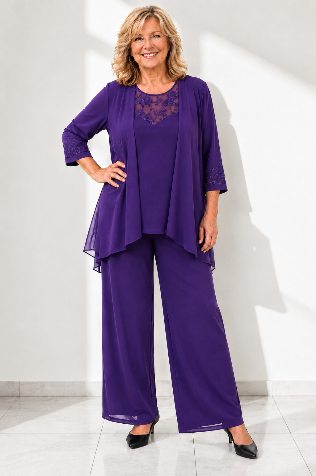 Lynda | Elegant Three-Piece Set