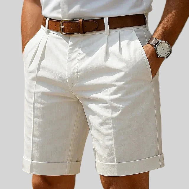 Ernest | Tailored Turn-Up Chino Shorts
