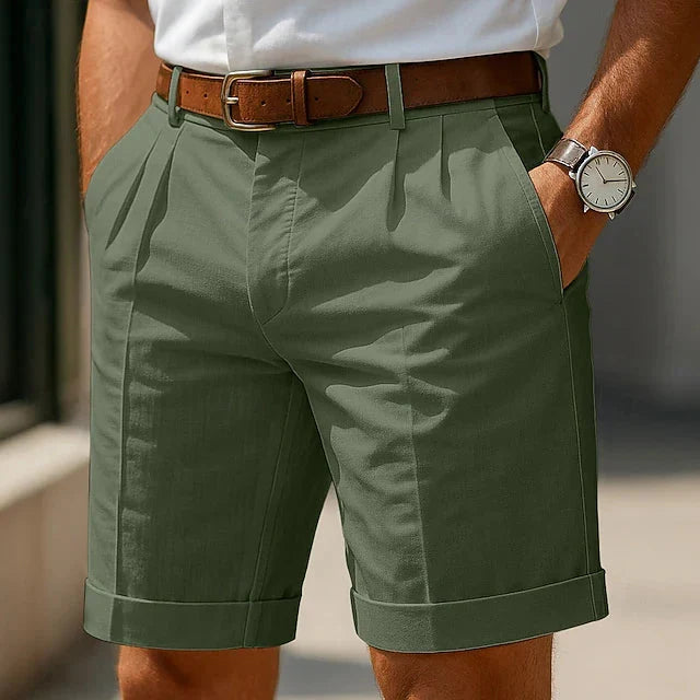 Ernest | Tailored Turn-Up Chino Shorts