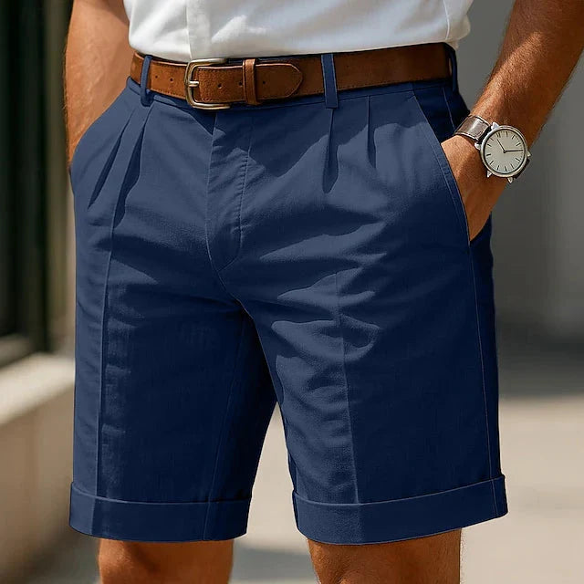 Ernest | Tailored Turn-Up Chino Shorts